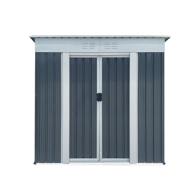 Streamdale Outdoor Storage Shed 6FTx4FT Grey 4