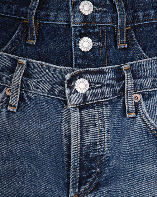 AGOLDE Elson Pendulum Portrait Jeans Blue 24 4