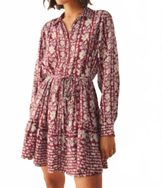 Omika Esme Tula Mini Dress Multi Medium 4