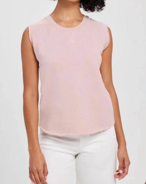 GOLDIE Melrose Raglan Muscle Top Pink Large 2