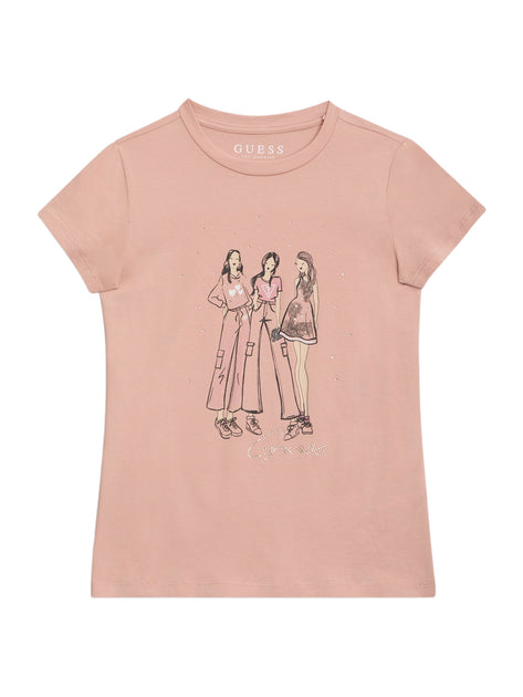 Guess Factory Eco Valerie Tee Pink US 7 2