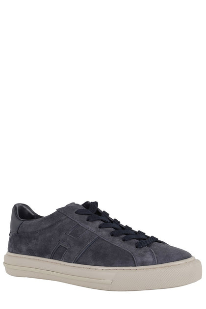 Hogan H691 Lace-Up Sneakers Grey UK 8 3