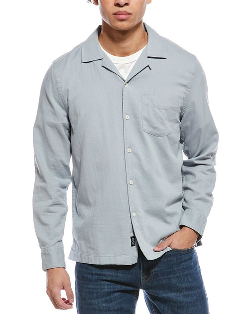 Todd Snyder Pique Hollywood Shirt Grau Medium 2