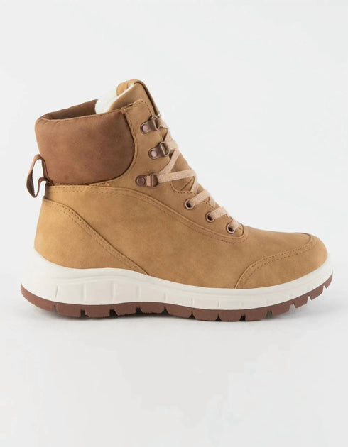 Roxy Karmel Lace-Up Boots Beige US 7 2