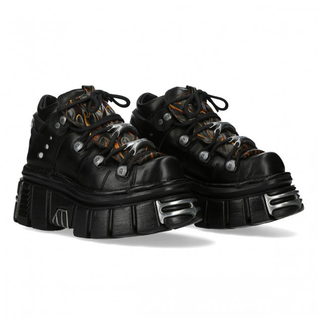 New Rock M-106N-C86 Ankle Boots Black EU 46 4