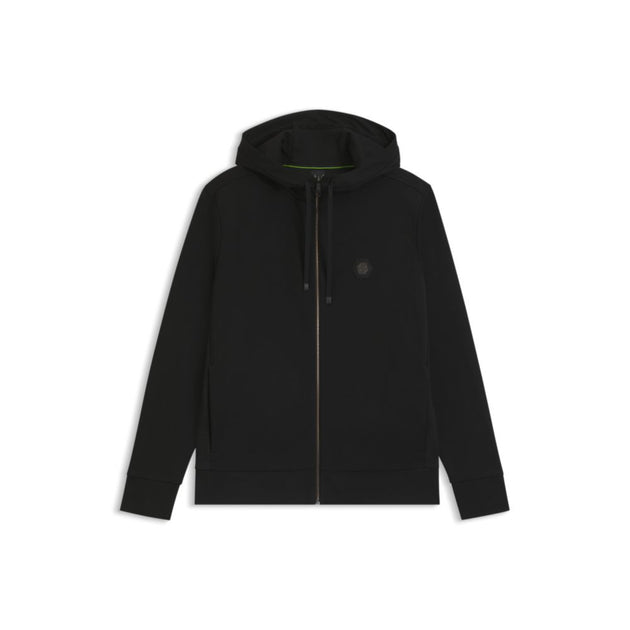 Boss Relaxed-fit Hoodie Double B Monogram Black XLarge 2