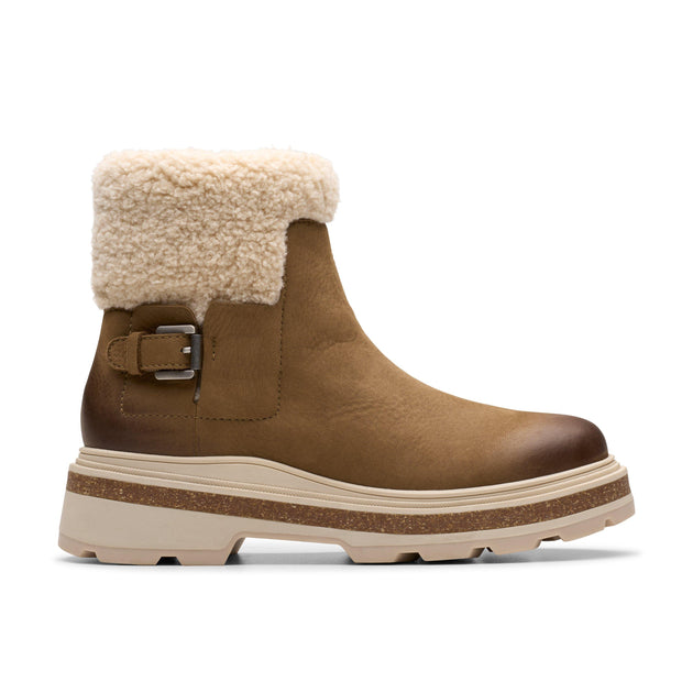 Clarks Hencroft Madi Waterproof Boot Brown US 7 2