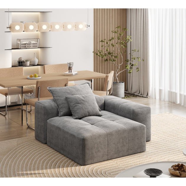 Streamdale Furniture Modular Sectional Sofa Chenille 8