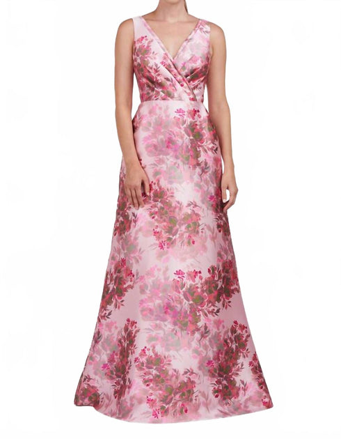 Kay Unger Opal Rose Gown Pink US 6 2