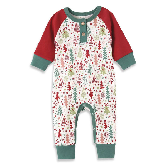 Tesa Babe Baby Boy Long Sleeve Romper Red 6-9 Months 3