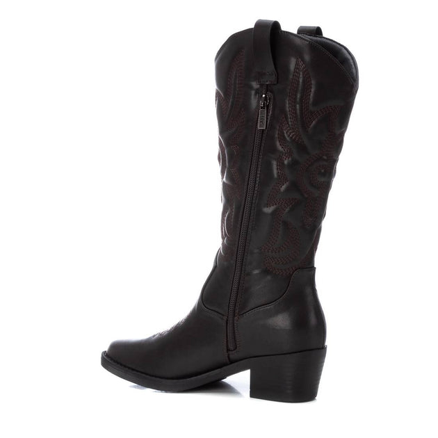 XTI 46231 Women's Western Boots Black US 6 4