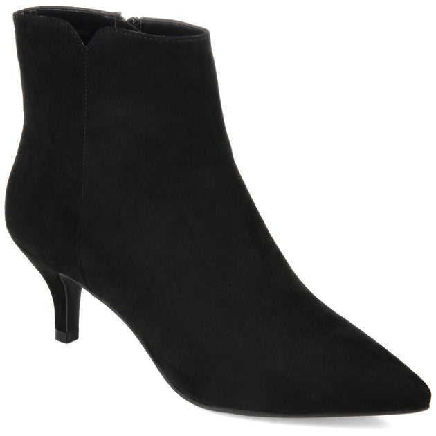 Journee Collection Isobel Stiletto Booties Brown 7.5 2