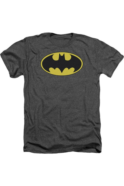 Gildan Batman Classic Bat Logo T-Shirt Black Large 2