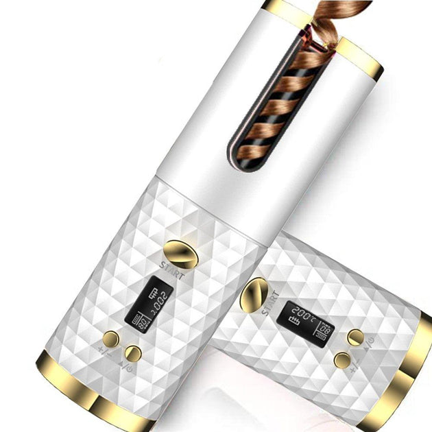 VYSN PlanetCurls Automatischer Lockenstab Weiß 3