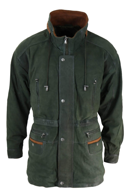 TruClothing Safari Duffle Coat Green 4XLarge 2