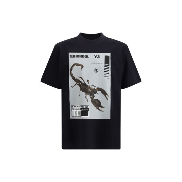 Y-3 Cotton T-Shirt Black XLarge 2