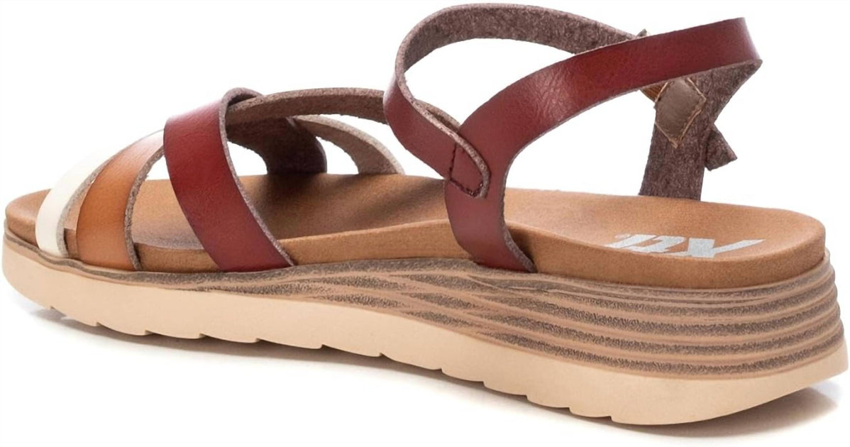 Xti 44661 Wedge Sandals Brown US 7 5