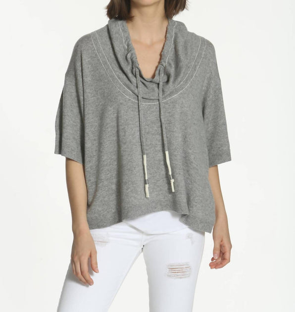 LABEL+thread Rollkragen-Pullover Grau Large 2