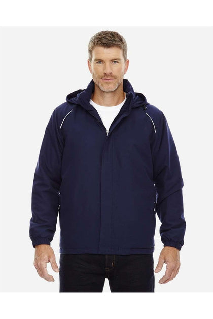 Core365 Brisk Insulated Jacket Blue XXXLarge Tall 4