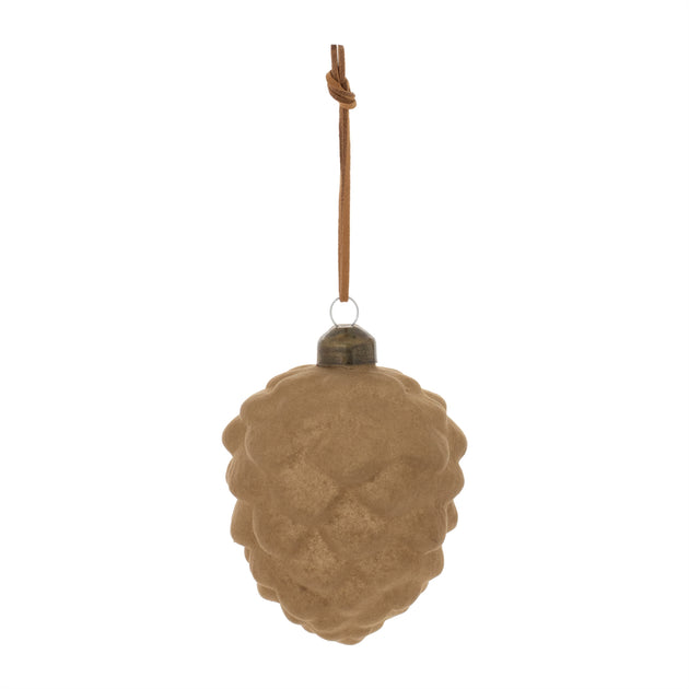 Hivvago Pinecone Ornament Brown 3