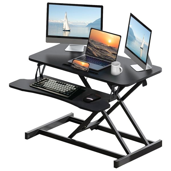 INOLEESK ET168-12060-BB-2 Electric Standing Desk Black 3