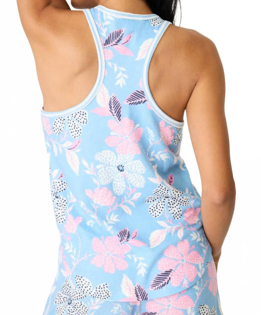 PJ Salvage Tropic Garden Tank Top Multi Small 3
