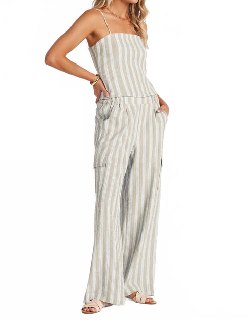 bishop + young Coastal Stripe Cargo Pant Multi XSmall 3