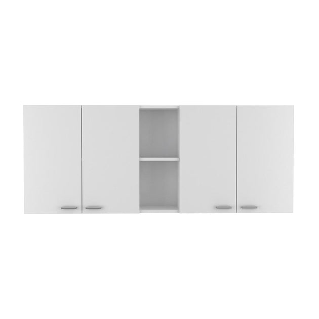 Depot E-Shop Olimpo 150 Meuble Mural Blanc 3