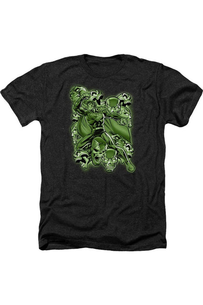 Gildan Superman Metallo Mayhem T-Shirt Schwarz Medium 2
