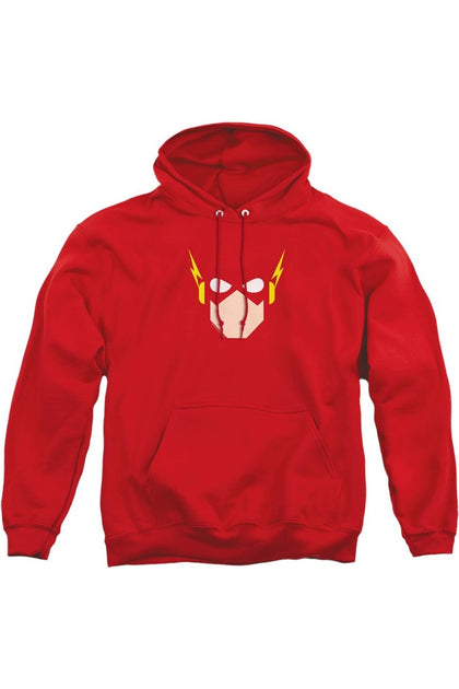 Gildan Justice League Flash Kapuzenpulli Rot Large 2