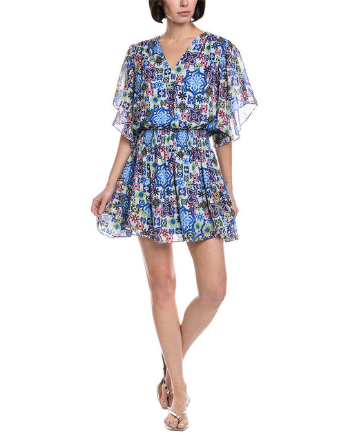 Ramy Brook Saphie Mini Dress Multi Large 2