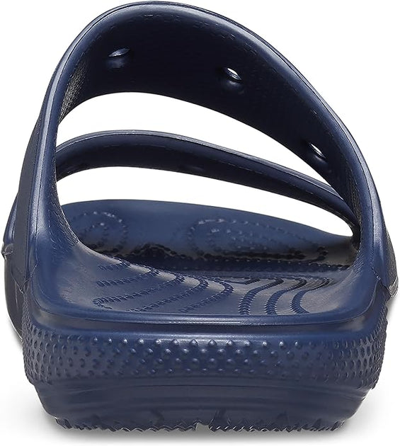 Crocs Unisex Classic Two-strap Slide Sandals - Navy | ShopSimon display picture 3