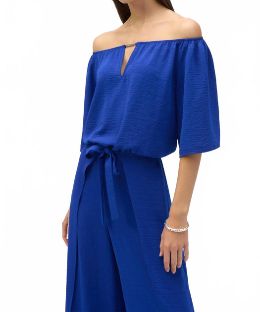 Joseph Ribkoff Jumpsuit Blue 10 4