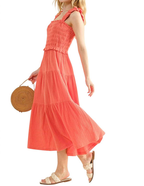 And The Why Meet At Our Spot Maxi Dress Pink Plus Size 2X 3