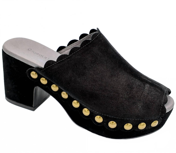 Chocolat Blu Genessis Platform Clog Black US 6 2