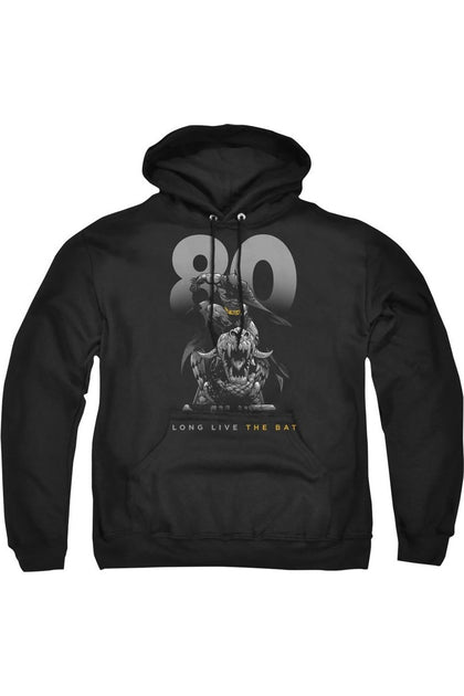 Gildan Batman Big 80 Hoodie Black Small 2