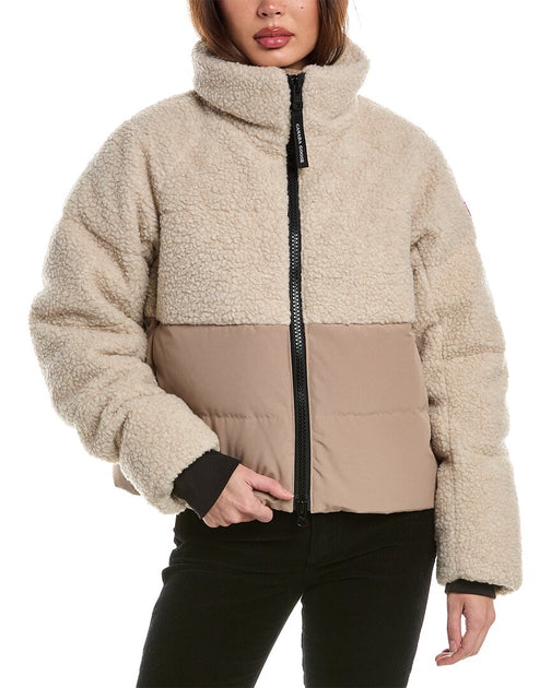 Canada Goose Elora Doudoune Beige XS 4