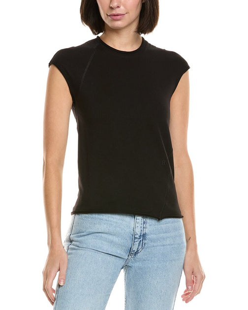 Helmut Lang Twisted Crop Top Black Small 2