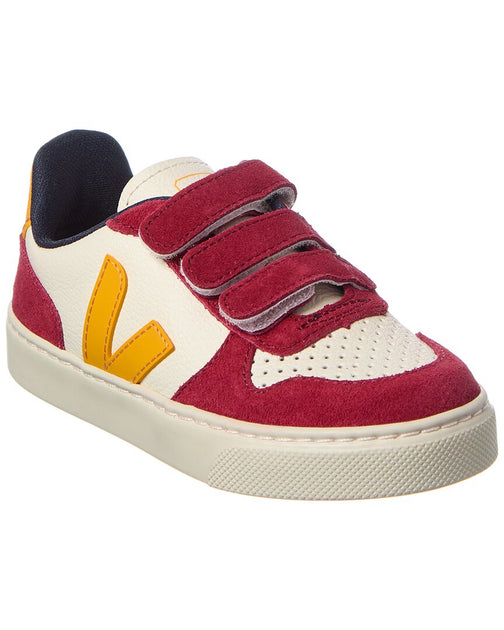 Veja Small V-10 Leather Sneaker Multi EU 28 2