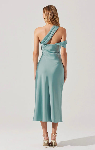 ASTR Cersei Robe Mi-longue Bleu Medium 3