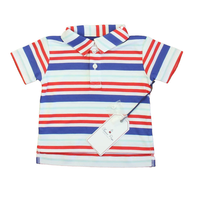 Classic Prep Boys Bittersweet Multistripe Polo Shirt Multi 6-12 Months 3