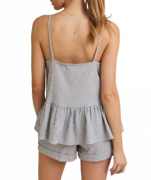 GILLI Julia Top Grey Large 4