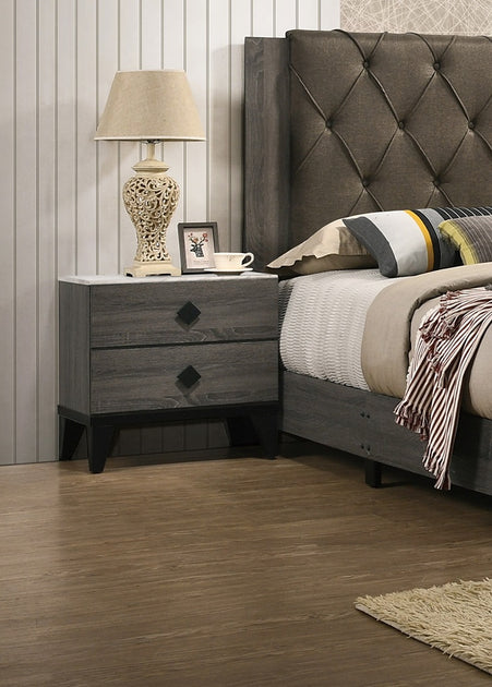 Streamdale Nightstand Grey 3