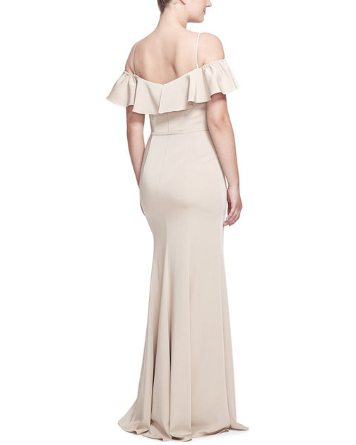 Marchesa Notte Rivoli Dress Beige US 8 3