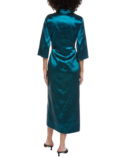 Rene Ruiz Shirtdress Blue US 10 3