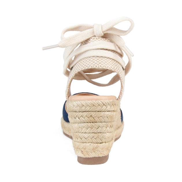 Journee Collection Monte Wedge Blue US 9.5 4