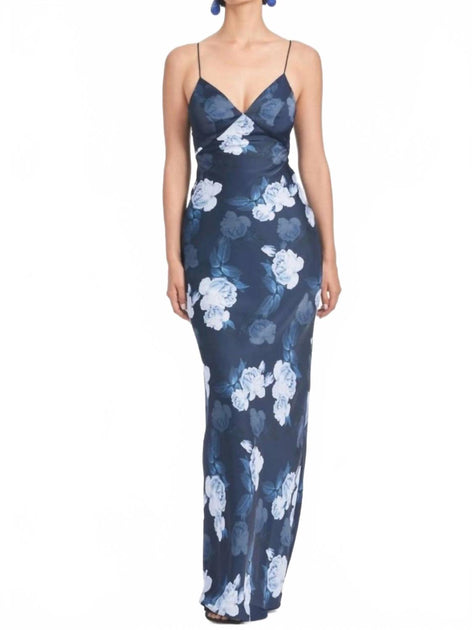 Sachin & Babi Alta Maxi Gown Blue US 0 2