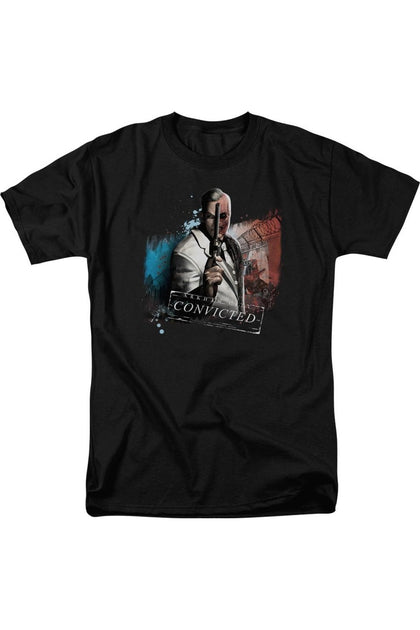 Gildan Batman Arkham City Two Face T-Shirt Black Medium 2
