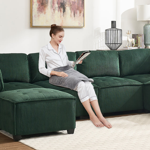 Streamdale U-Shaped Modular Sectional Sofa 6