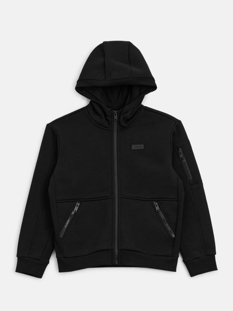 Guess Factory Joel Full-Zip Sweater Black US 12 2